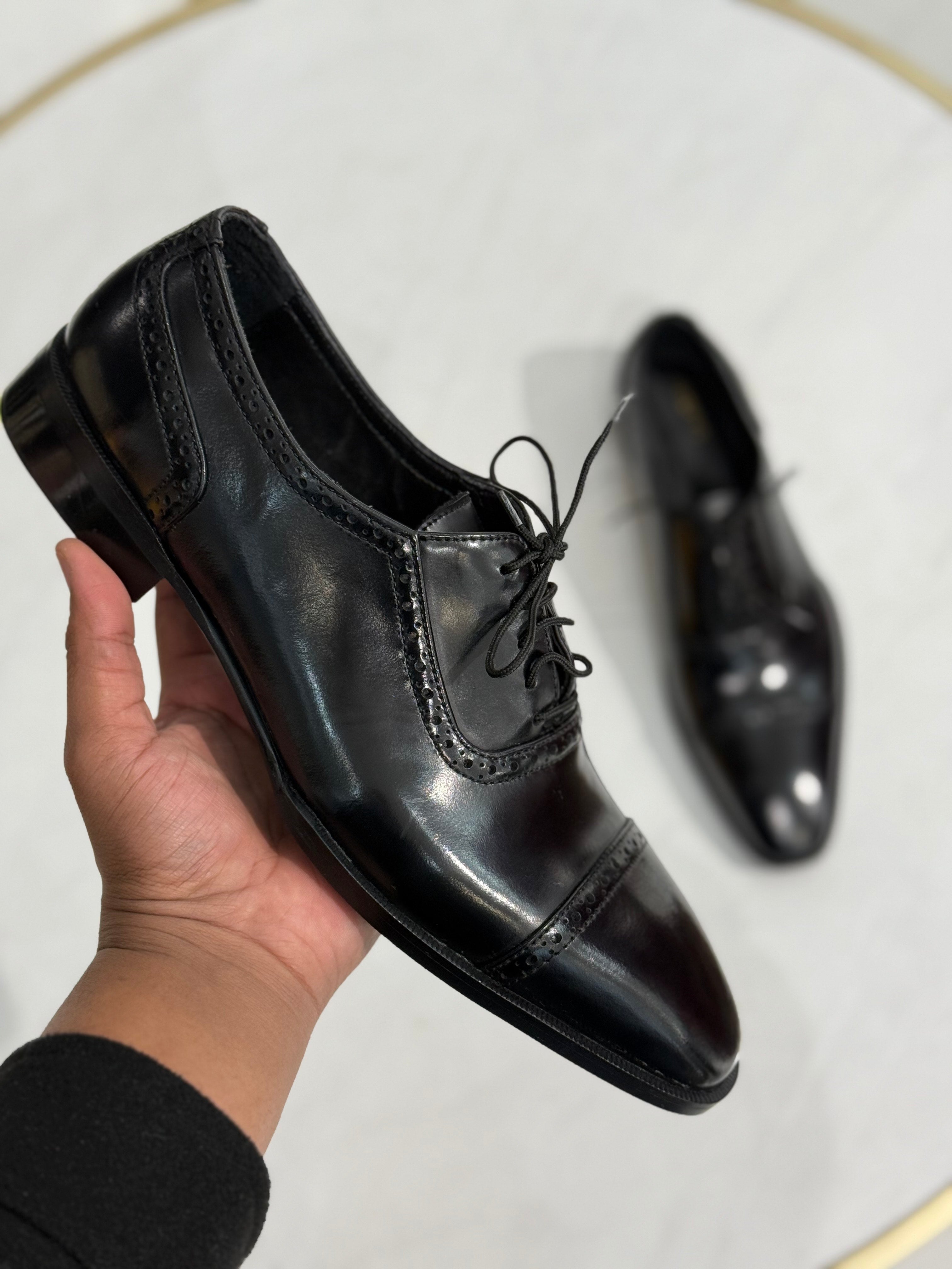 Classic Black Oxford Shoes