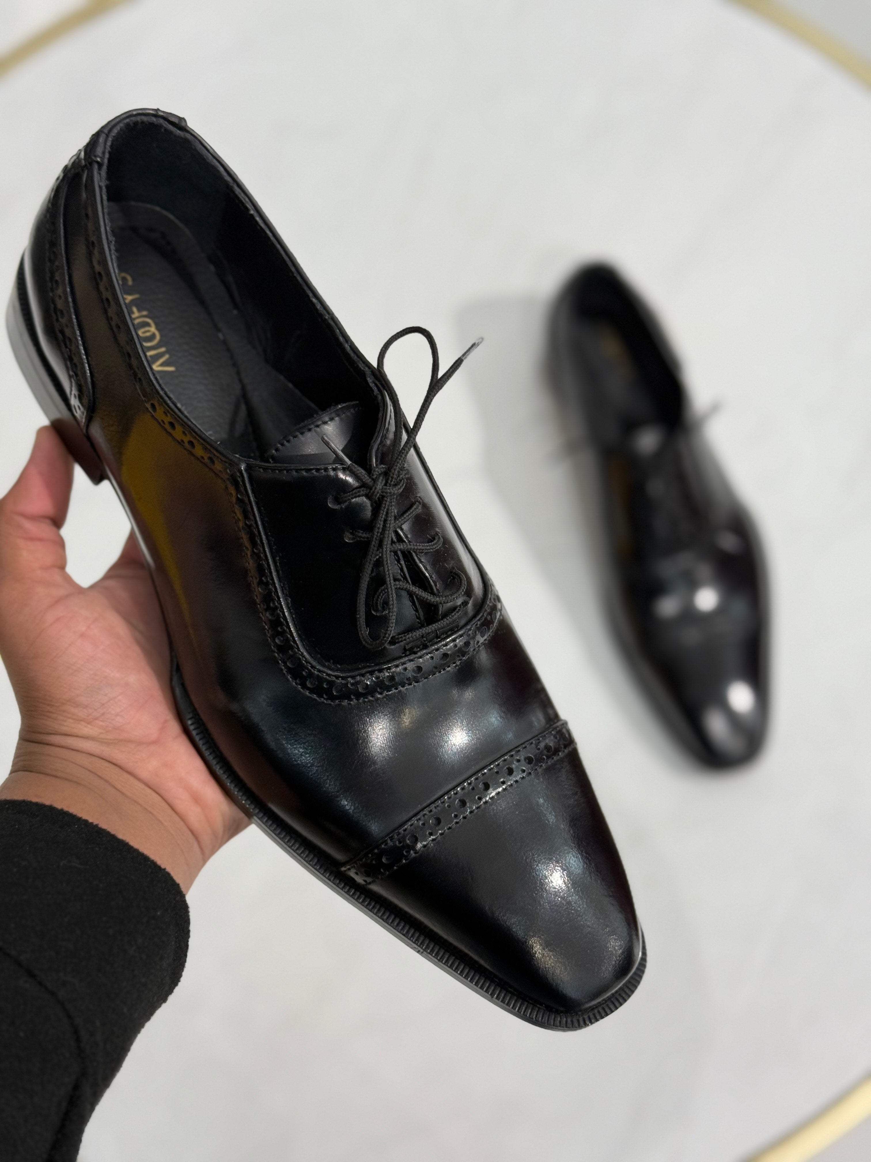 Classic Black Oxford Shoes