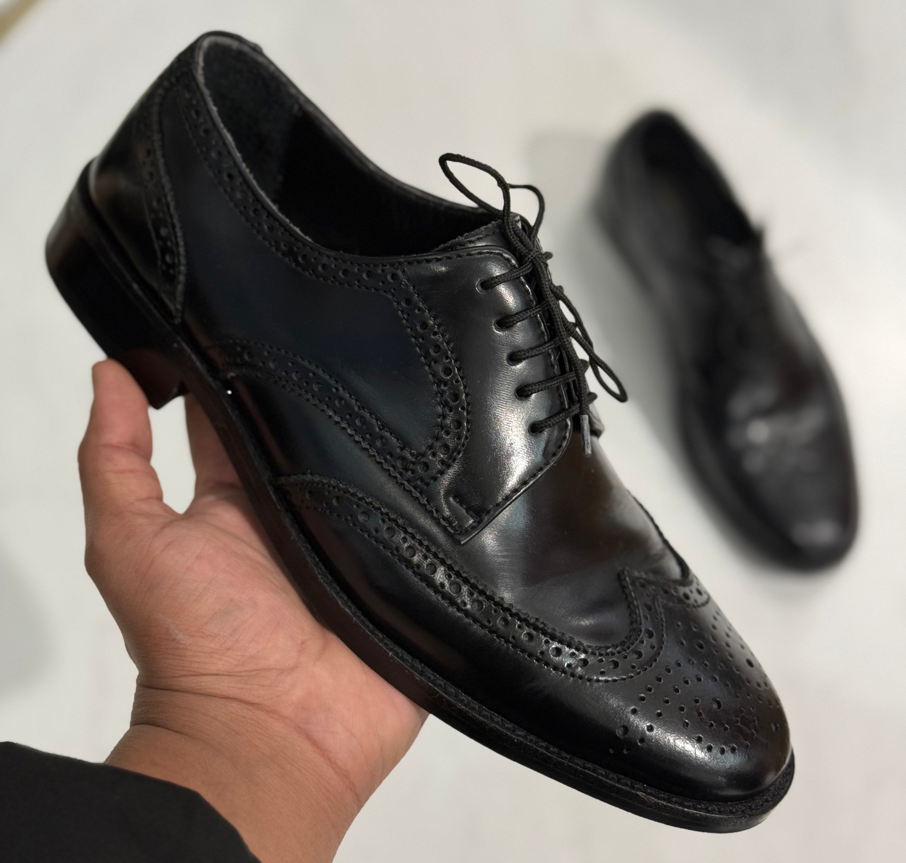 Black Brogue Shoes