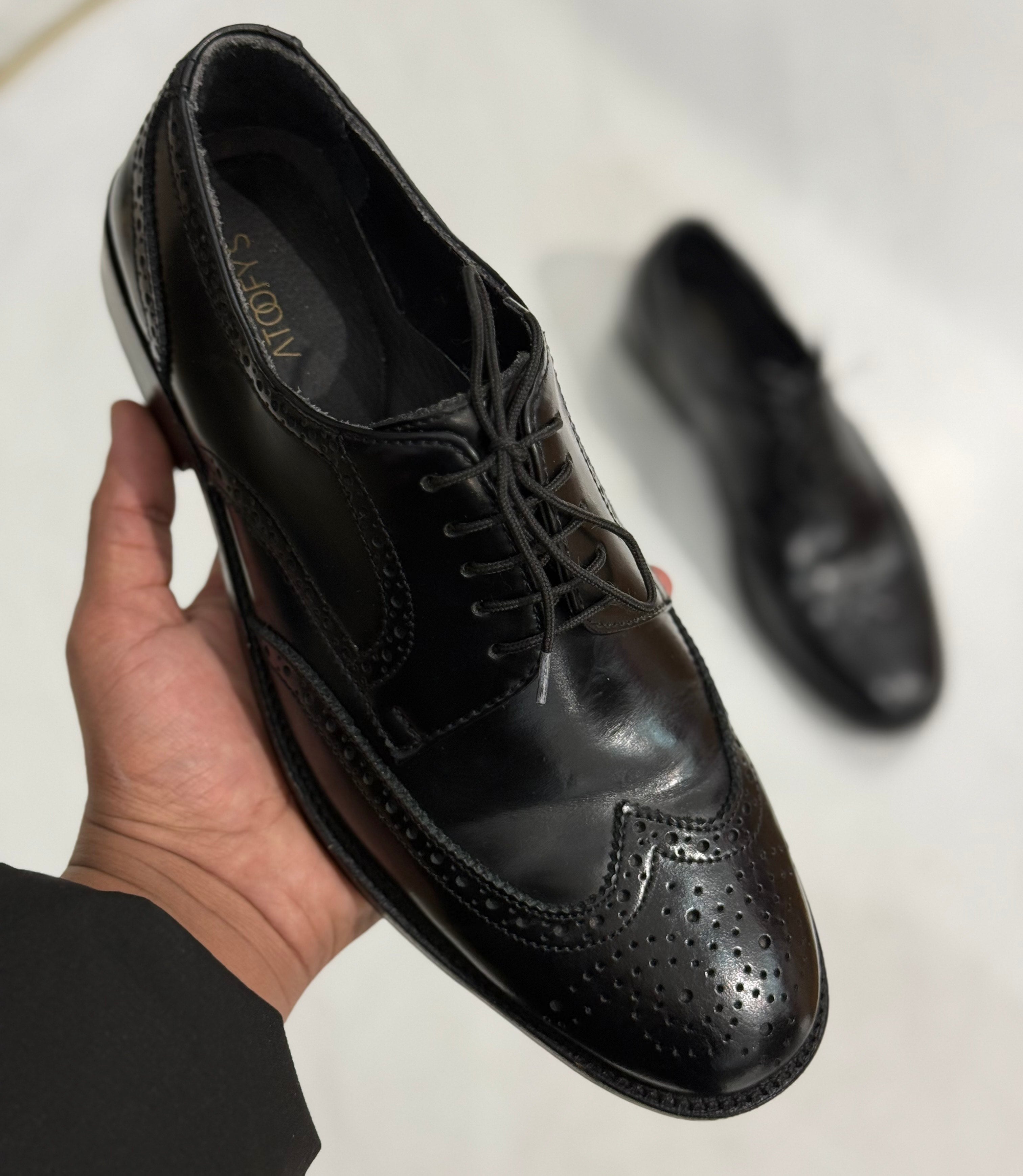 Black Brogue Shoes